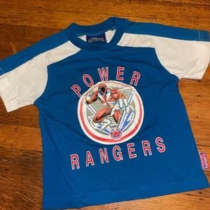 Vintage 2001 Mighty Morphin Power Rangers t-shirt tee shirt shirt sleeves nwot